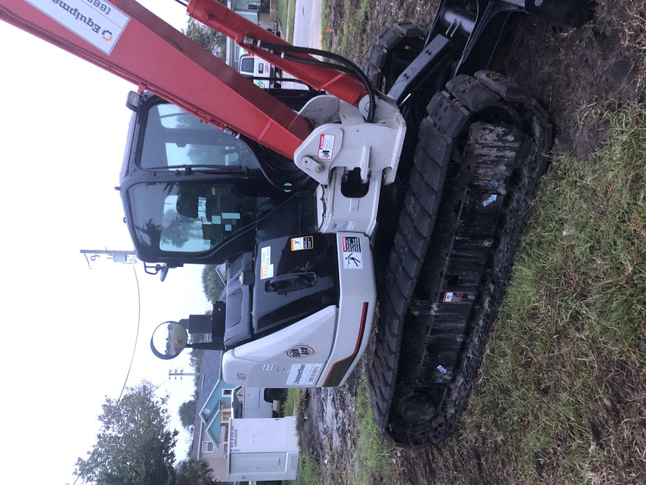 2020 Link-Belt 80X3EX 7'2" ARM, 17.7" rubber tracks, Multi function aux hydraulics