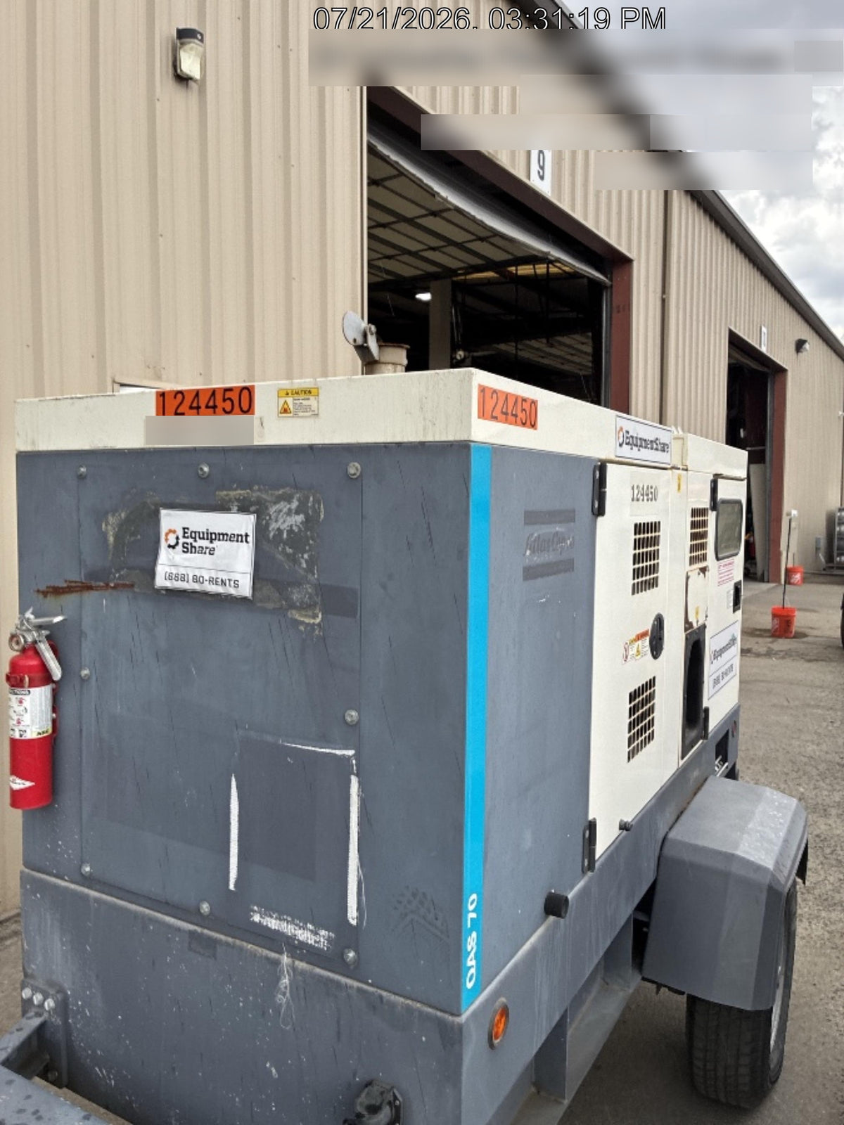 2020 ATLAS COPCO QAS 70