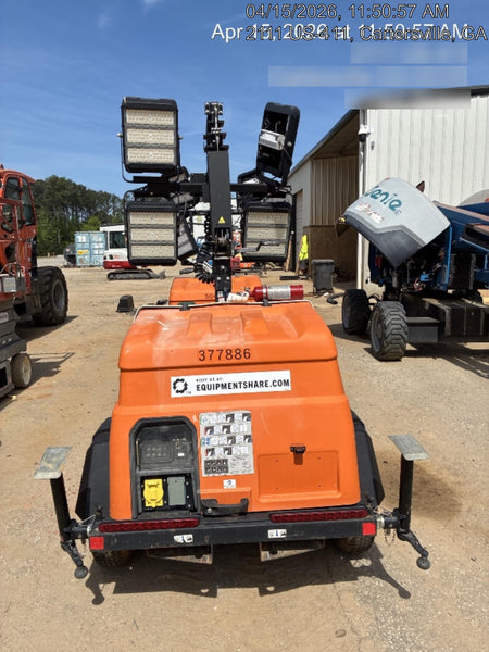 2023 Generac MLT2 Diesel, Flex Switch 120V Input, Powerzone Controller, 
(4) 320W LED Lights, 4kW Generator, 39.9 Gal Fuel Tank, 2" Ball, T3