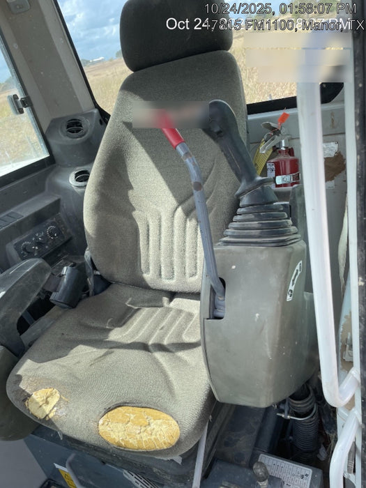 2019 Takeuchi TB290 Cab/Heat/AC Rubber tracks, Dozer blade, Travel alarm, Auxiliary hydraulics Manual QC, Hydraulic thumb, 18", 24", and 36" Buckets