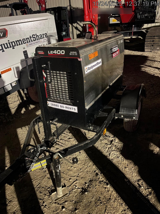 2024 Lincoln Electric LE400 Kubota V1505, Trlr, Cable Rack, Light Kit, ES Decals, T3