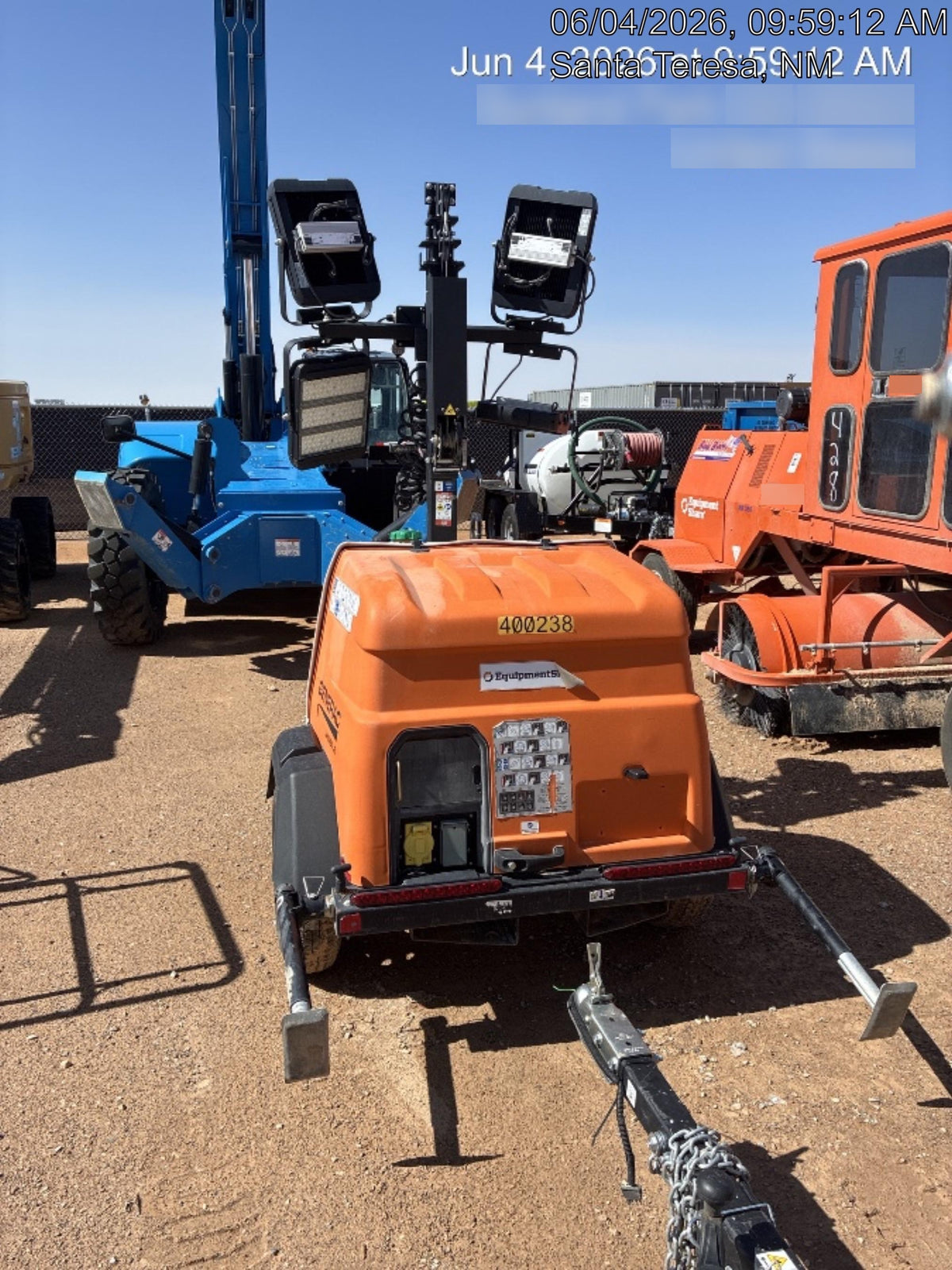2024 Generac MLT2 Diesel, Flex Switch 120V Input, Powerzone Controller, 
(4) 320W LED Lights, 4kW Generator, 39.9 Gal Fuel Tank, 2" Ball, T3