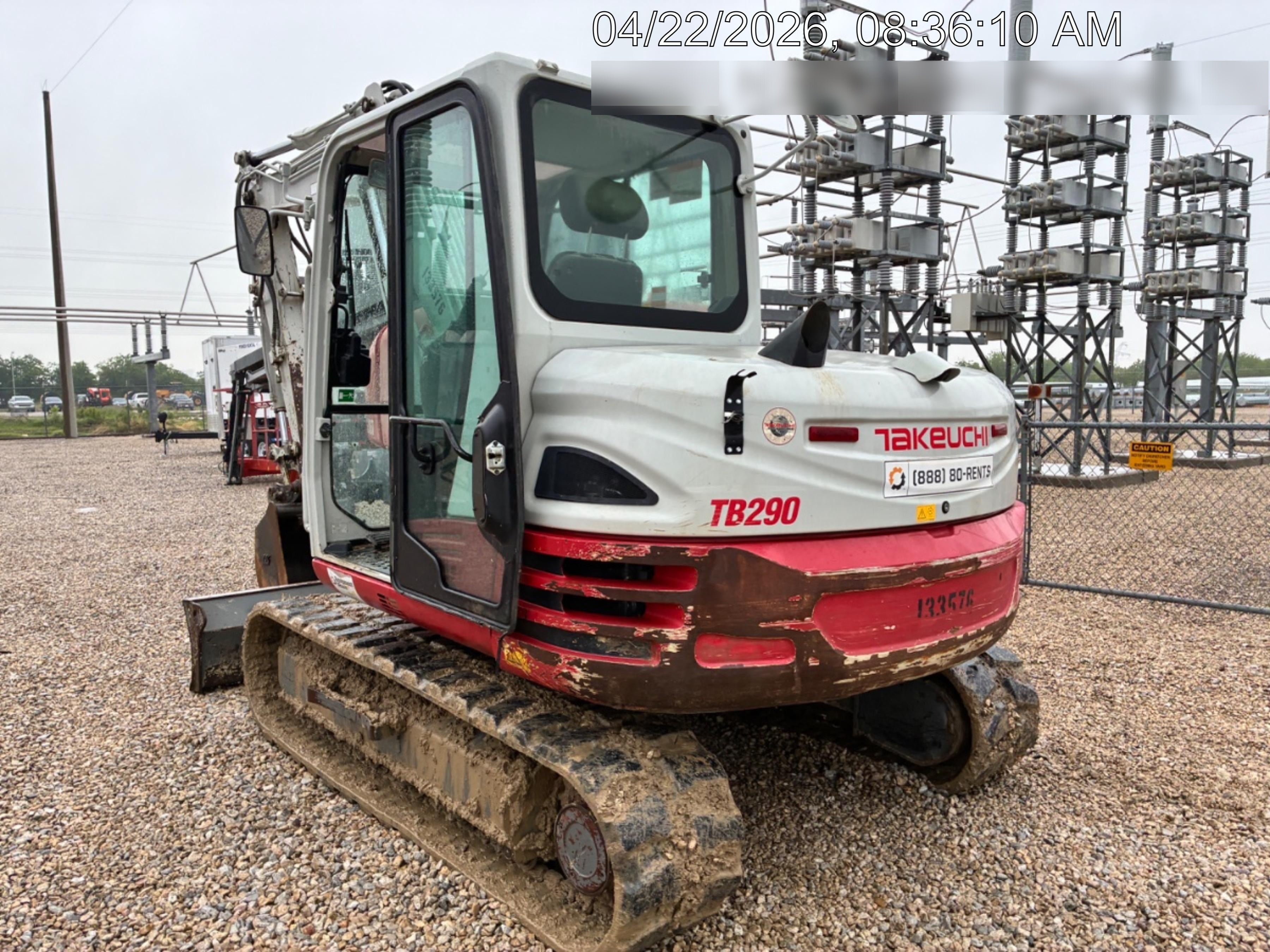 2021 TAKEUCHI TB290C
