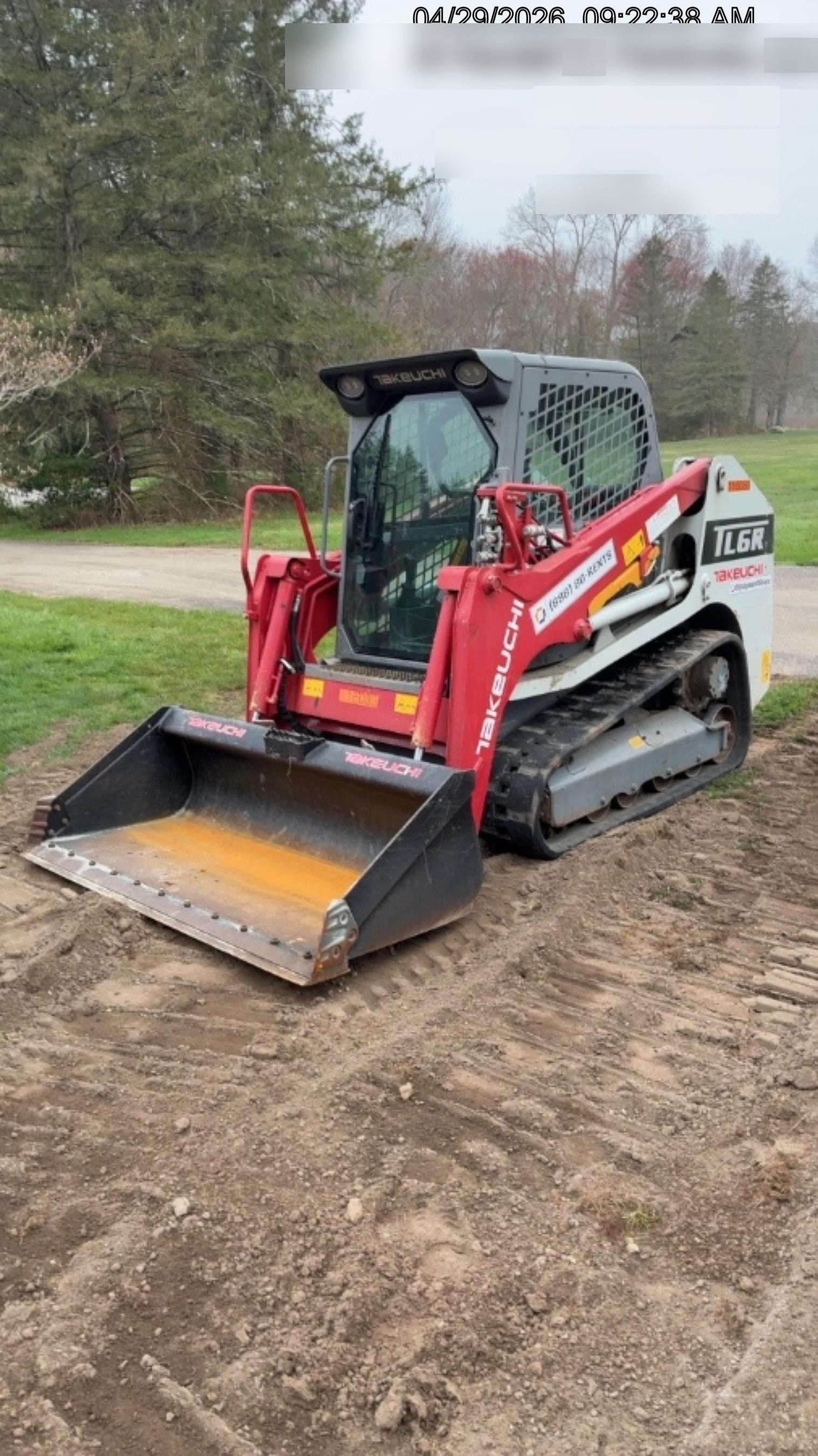 2020 Takeuchi TL6CR Cab/Heat/Air, Hydraulic QC