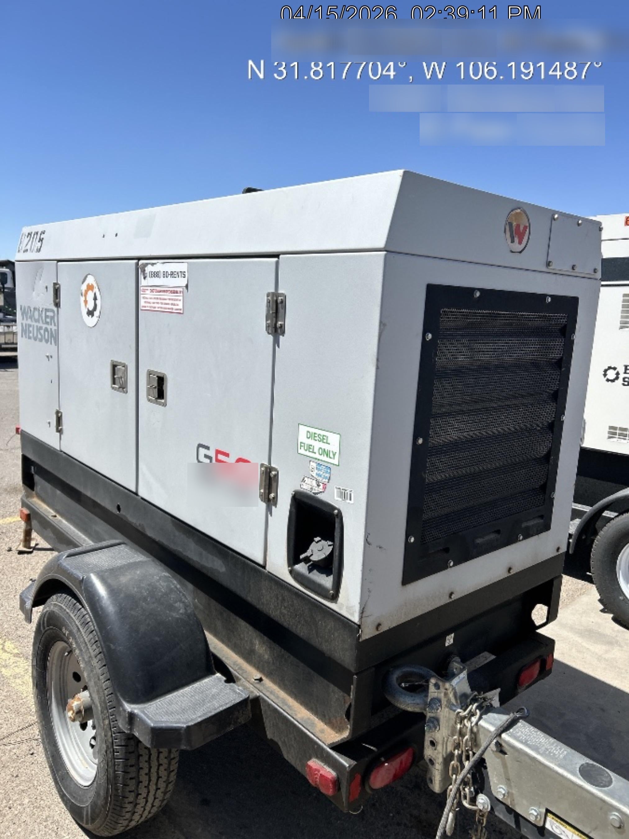 2018 WACKER NEUSON G50