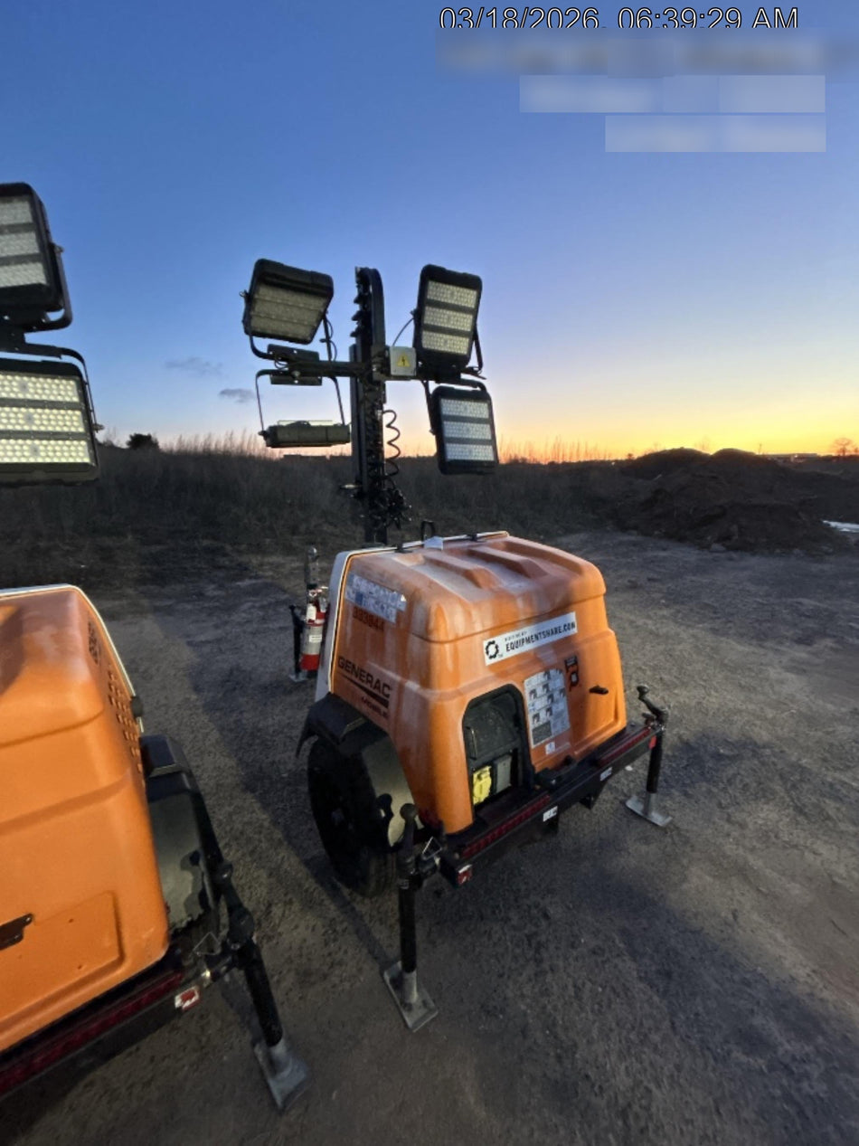 2023 Generac MLT2 Diesel, Flex Switch 120V Input, Powerzone Controller, (4) 320W LED Lights, 4kW Generator, 39.9 Gal Fuel Tank, 2" Ball, T3