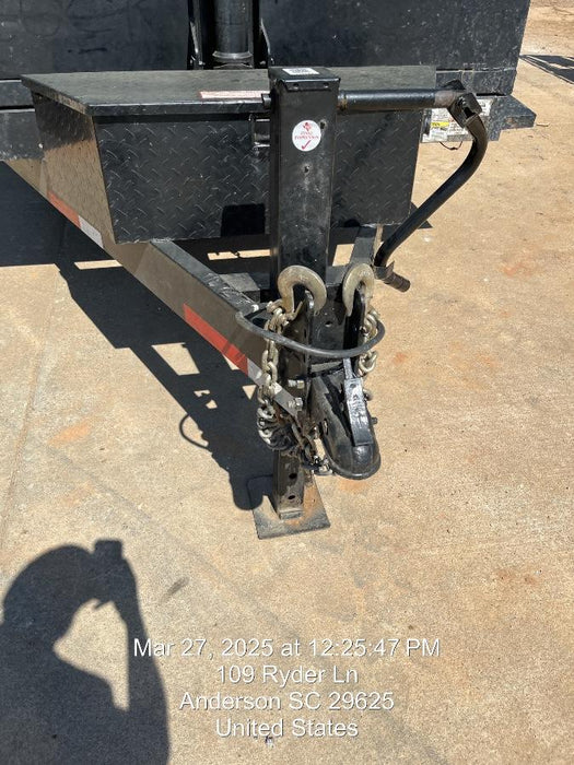 2024 TEXAS PRIDE TRAILERS 14'L x 7'W 5 Cu Yd Trunnion Hydraulic Dump