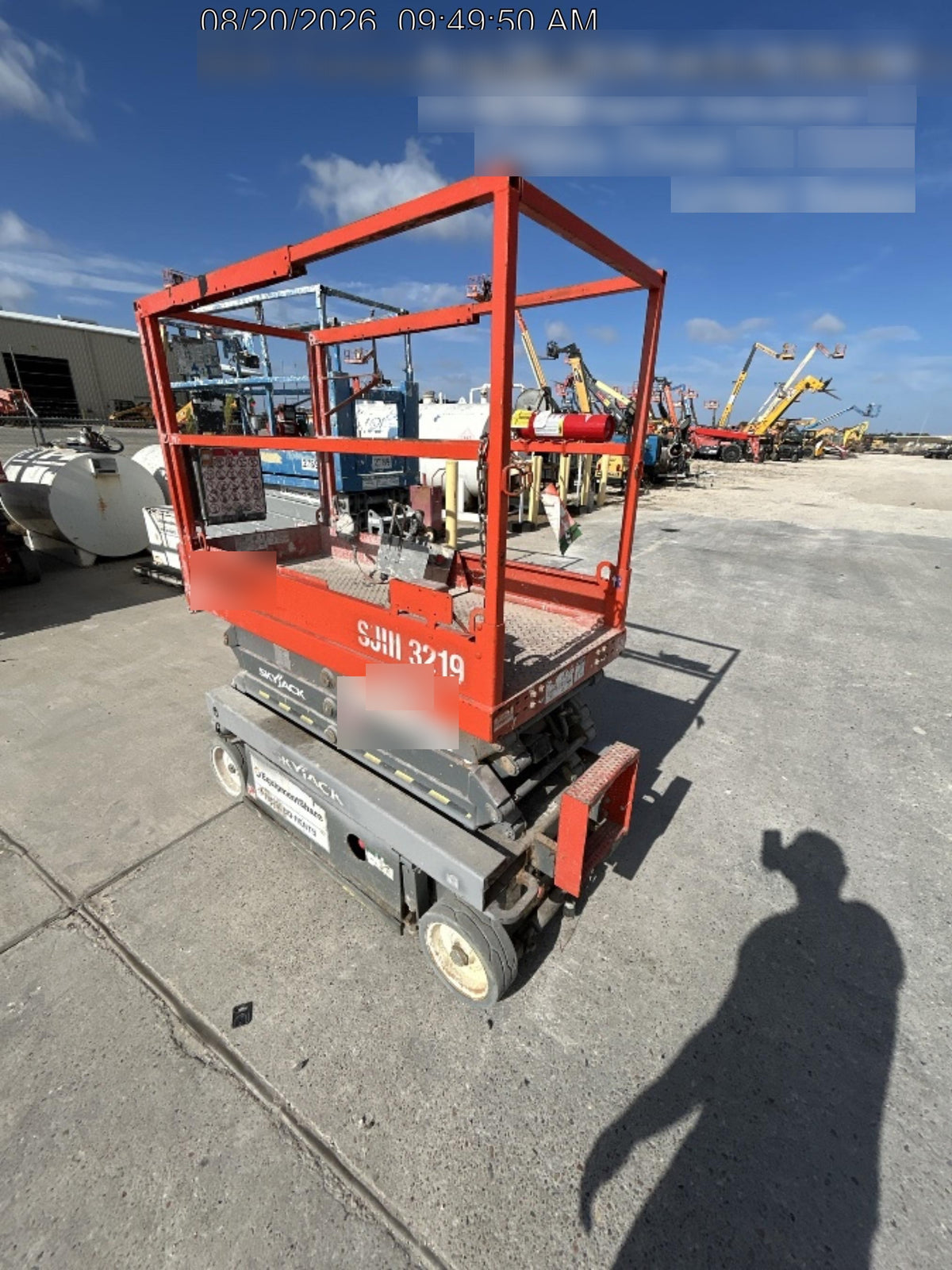 2019 Skyjack SJIII-3219 Skyjack SJIII3219 Standard w/Trojan Batteries