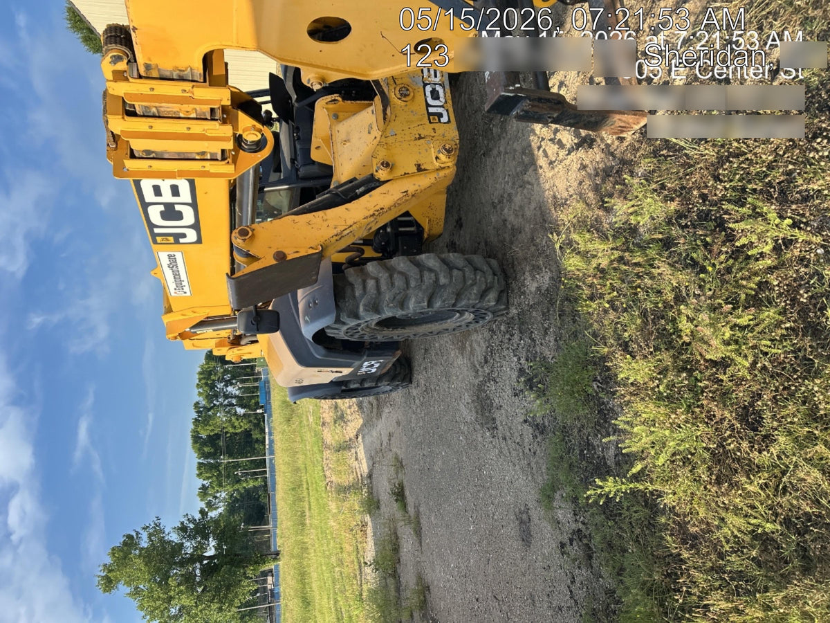 2019 JCB 510-56 Canopy, 74 HP, Solid Tires, STD Worklight, Beacon, Aux Hydraulics, Lifting Eye, Back up Alarm w/66" Carriage/60" Forks