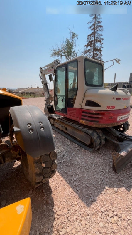 2020 Takeuchi TB290C Cab/Heat/Air, Rubber Tracks, Manual TAG QC