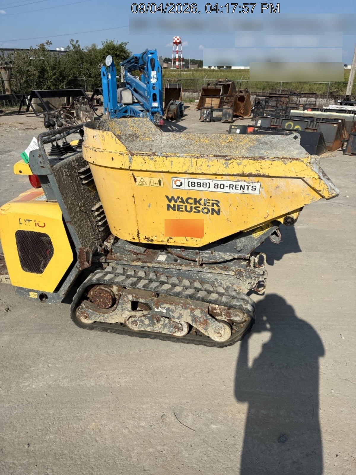 2019 WACKER NEUSON DT10