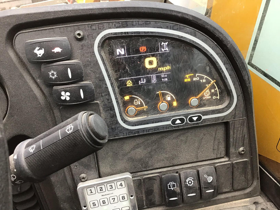 2020 JCB 505-20TC Cab/Heat/Air, Solid Tires, Work Lights, Beacon, Aux Hydraulics, Back up Alarm, ES Decals