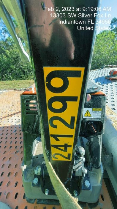 2022 Multiquip MVH158 Honda GX200, 17" Plate, Gas