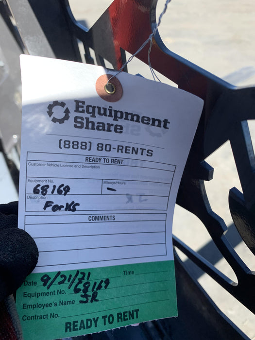 2020 PALADIN 48" Pallet Forks - Paladin