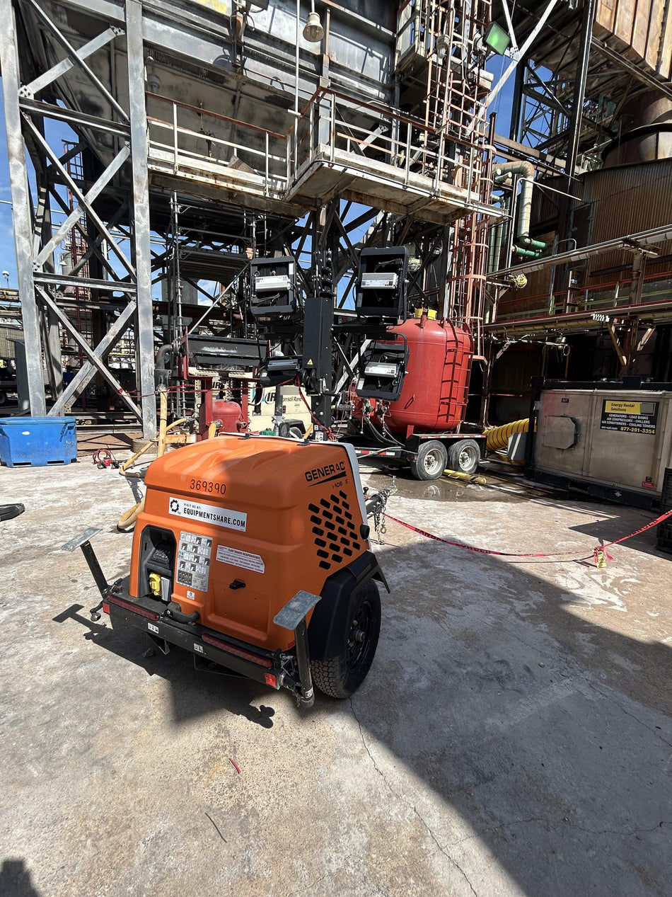 2023 Generac MLT2 Diesel, Flex Switch 120V Input, Powerzone Controller, 
(4) 320W LED Lights, 4kW Generator, 39.9 Gal Fuel Tank, 2" Ball, T3