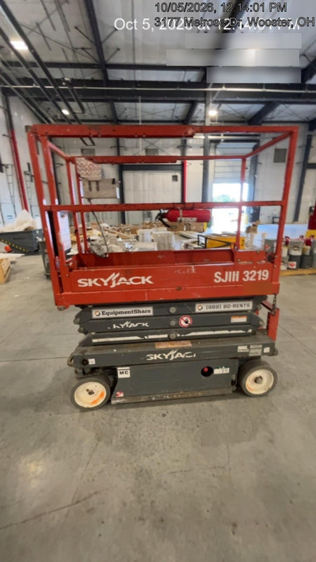 2018 Skyjack SJIII-3219 Standard Rental Specs