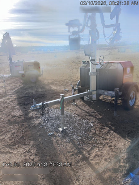 2024 Wanco WLTT-4MM4K Diesel, Deep Sea Controller, Shore Power Plug, Auto Start, (4) 350W LED Floodlights, 4kW Generator, 60 Gal Fuel Tank, 2" Ball, T3