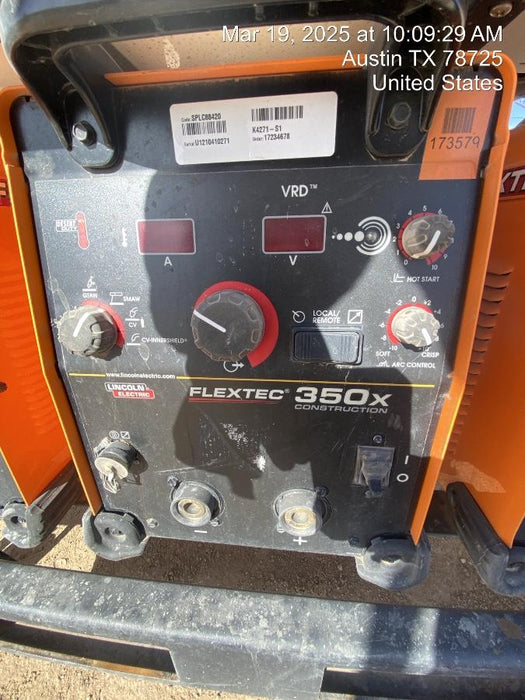 2021 LINCOLN ELECTRIC FLEXTEC 350X