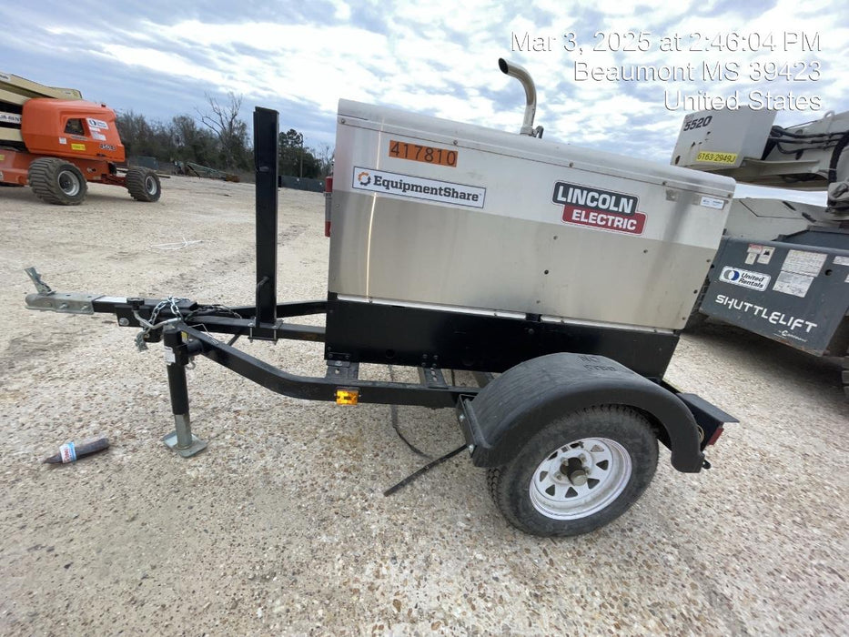 2024 Lincoln Electric LE400 Kubota V1505, Trlr, Cable Rack, Light Kit, ES Decals, T3