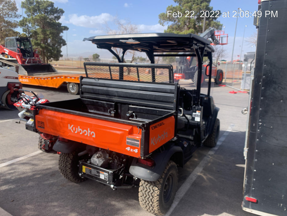 Kubota RTV-X1140W-H Plastic Canopy, Windshield Acrylic Clear, LED Strobe Light, Wire Harness Kit, Back up Alarm