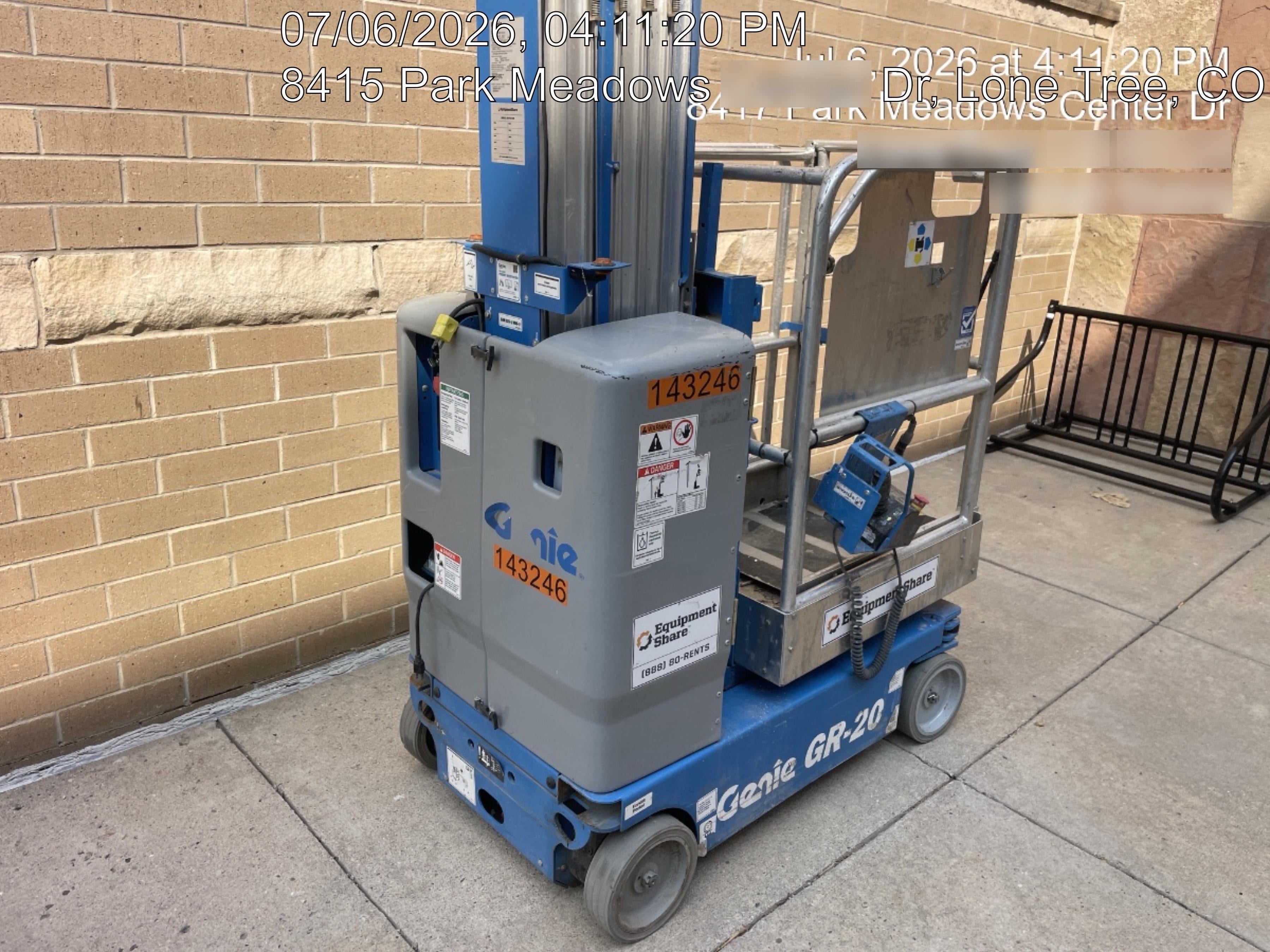2021 GENIE GR-20