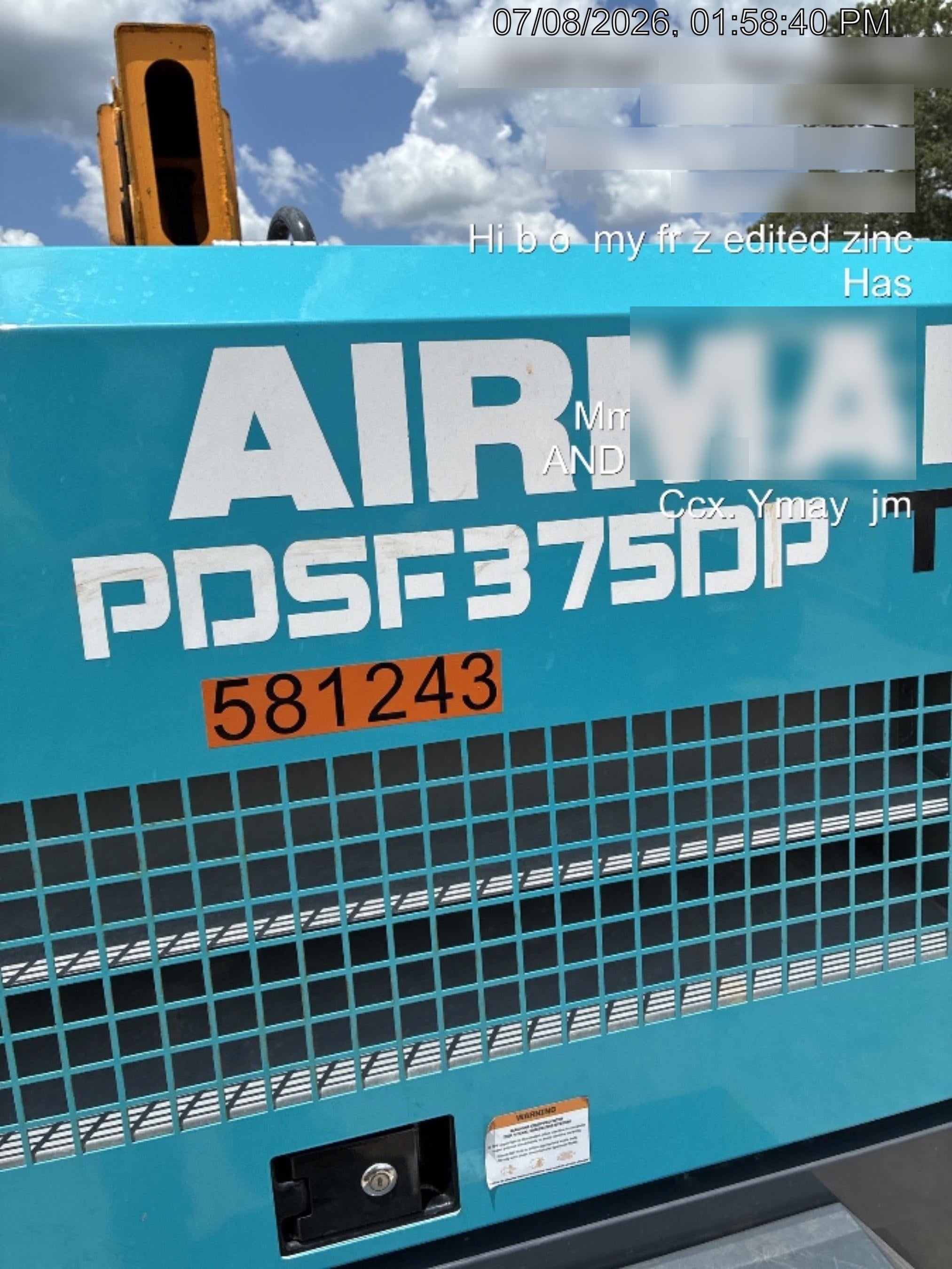 2025 AIRMAN PDSF375DP-6E1