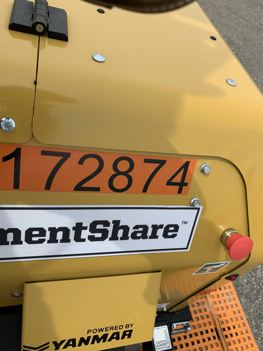 2021 Allmand NLV3GR (4) LED Light Fixture 350W, 23' Vertical Mast, 3kW Prime, Towable, Deep Sea L401, Leveling Jacks, Yanmar T4F 5.8hp