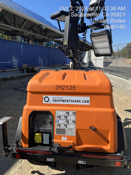 2024 Generac MLT2 Diesel, Flex Switch 120V Input, Powerzone Controller, 
(4) 320W LED Lights, 4kW Generator, 39.9 Gal Fuel Tank, 2" Ball, T3