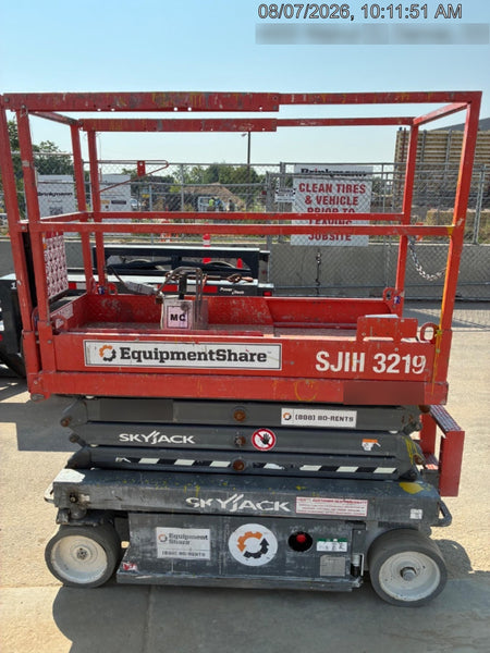 2019 Skyjack SJIII-3219 Standard Options