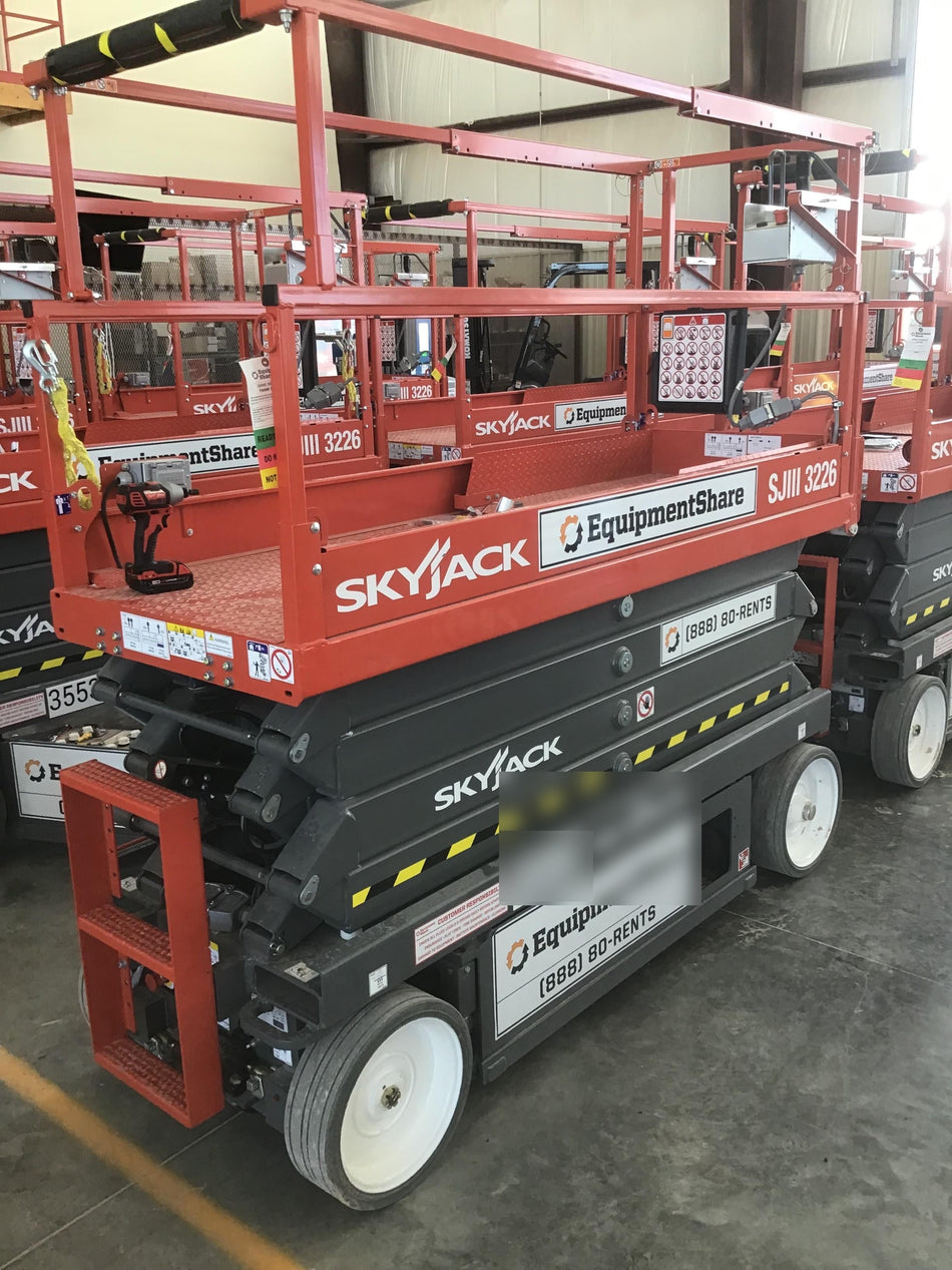 2019 Skyjack SJIII-3226 Standard Options, Trojan Batteries