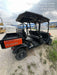 2022 Kubota RTV-X1140W-H Plastic Canopy, Windshield Acrylic Clear, LED Strobe Light, Wire Harness Kit, Back up Alarm
