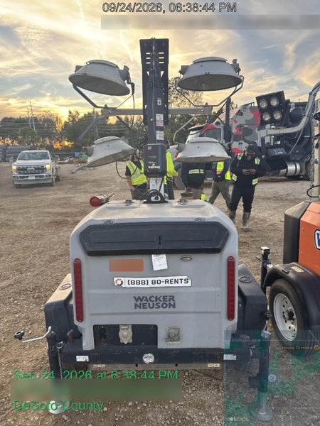 Wacker Neuson LTV6K-MH Power mast, 1100W MH, Fuel Sensors, Wiring Harness