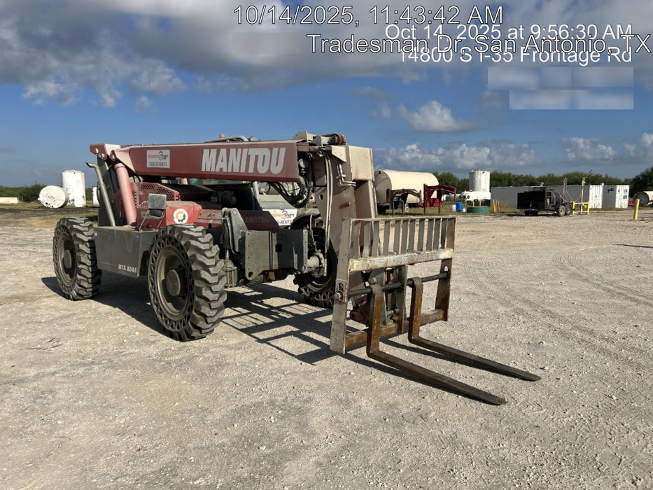 2018 Manitou MTA8044 MTA8044 - 74 HP T4, Canopy, Worklights/Strobe, Beacon, 66" Carriage, 48" Forks, Solid Tires, Lift Hook, Aux Hydraulics
