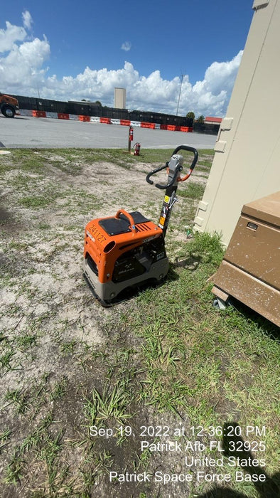 2022 Multiquip MVH158 Honda GX200, 17" Plate, Gas