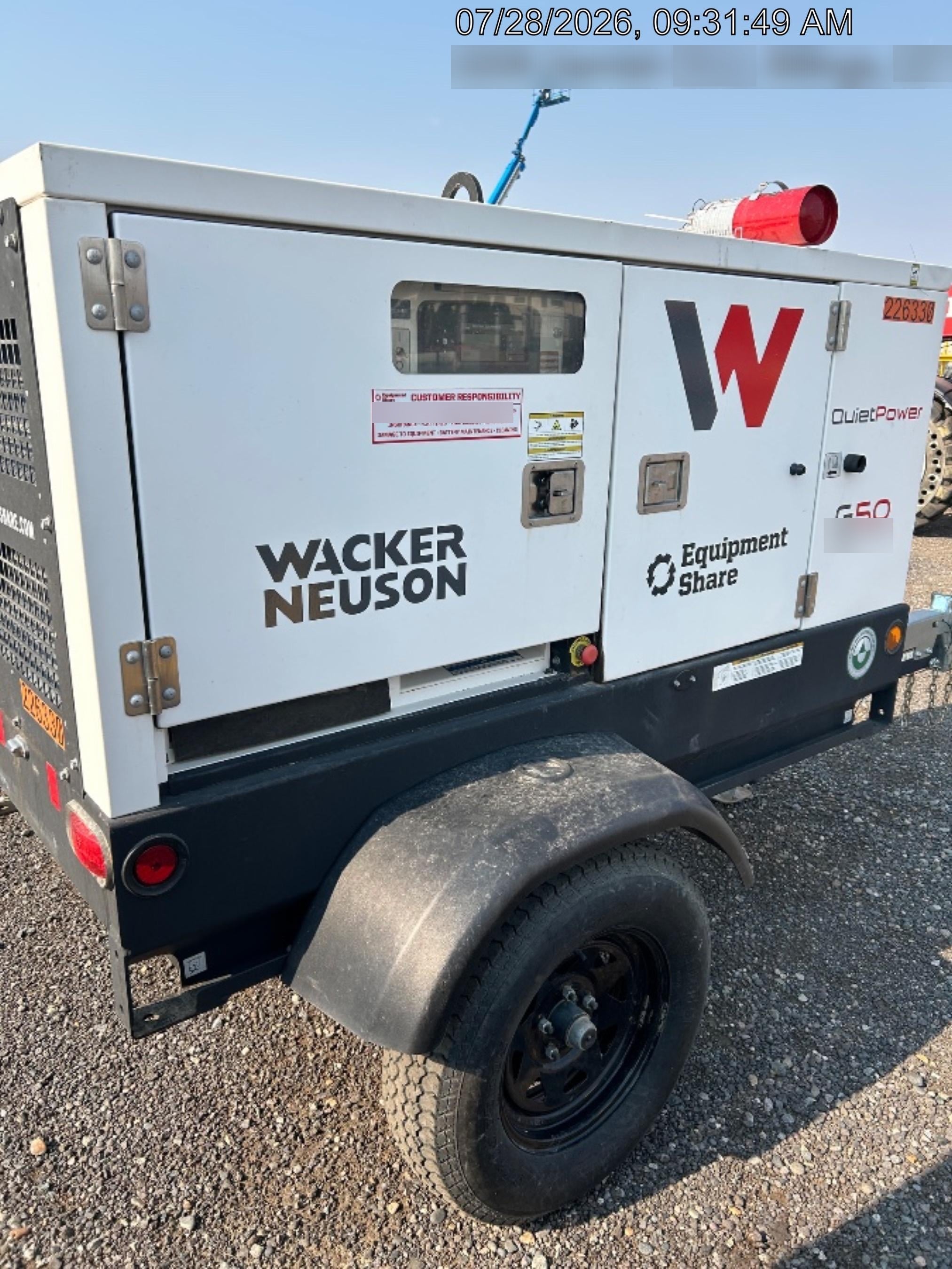 2022 WACKER NEUSON G50