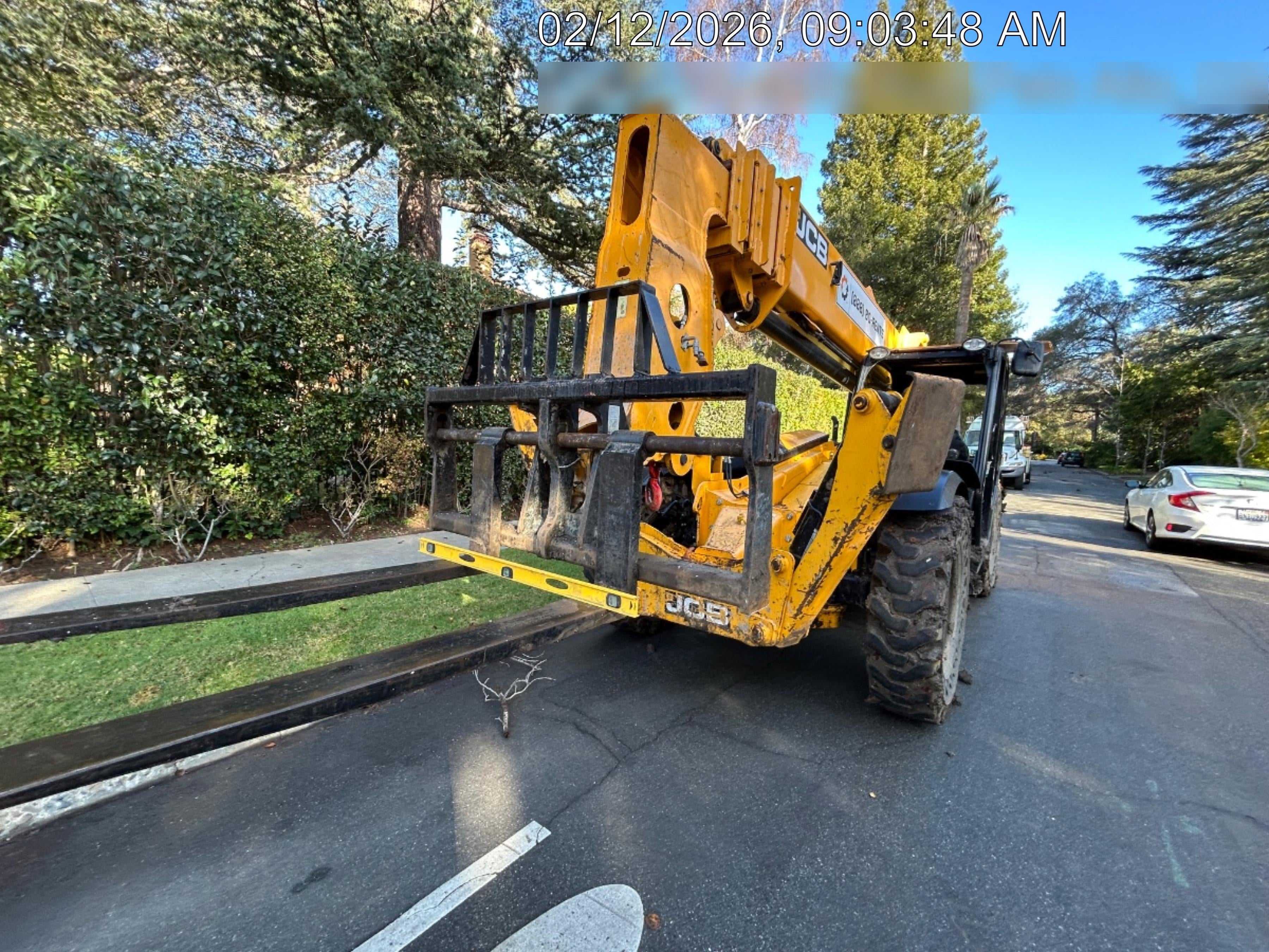 2020 JCB 512-56 Canopy, 74Hp, Solid Tires, Work Lights, Beacon, Aux Hydraulics, Back up Alarm, Lifting Eye, ES Decals