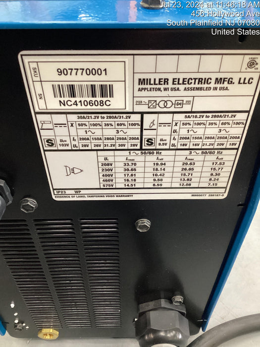 2024 MILLER ELECTRIC CST-282