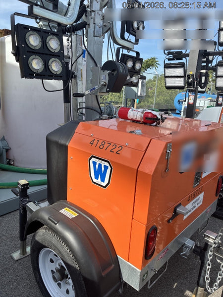 2024 Wanco WLTT-4MM4K Diesel, Deep Sea Controller, Shore Power Plug, Auto Start, (4) 350W LED Floodlights, 4kW Generator, 60 Gal Fuel Tank, 2" Ball, T3