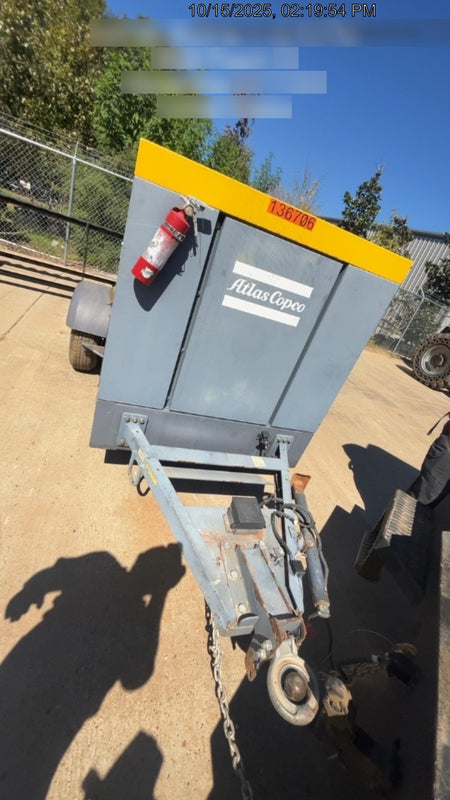 2021 ATLAS COPCO PAS 150 HF CS Enclosed
