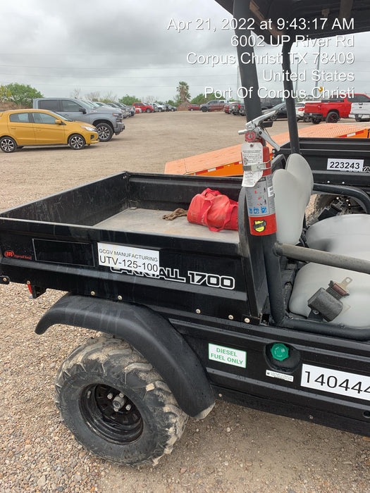 2021 Club Car CA1700D Canopy, Diesel, 4 Passenger