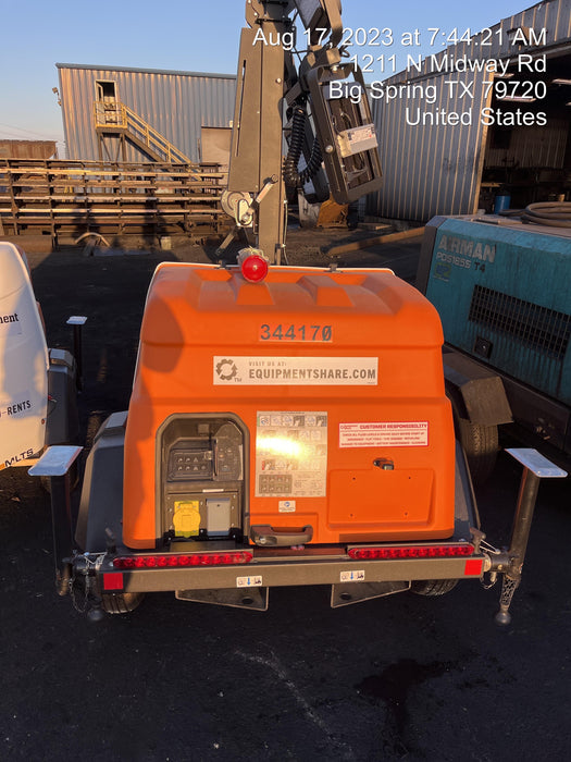 2023 Generac MLT2 Diesel, Flex Switch 120V Input, Powerzone Controller, (4) 320W LED Lights, 4kW Generator, 39.9 Gal Fuel Tank, 2" Ball, T3