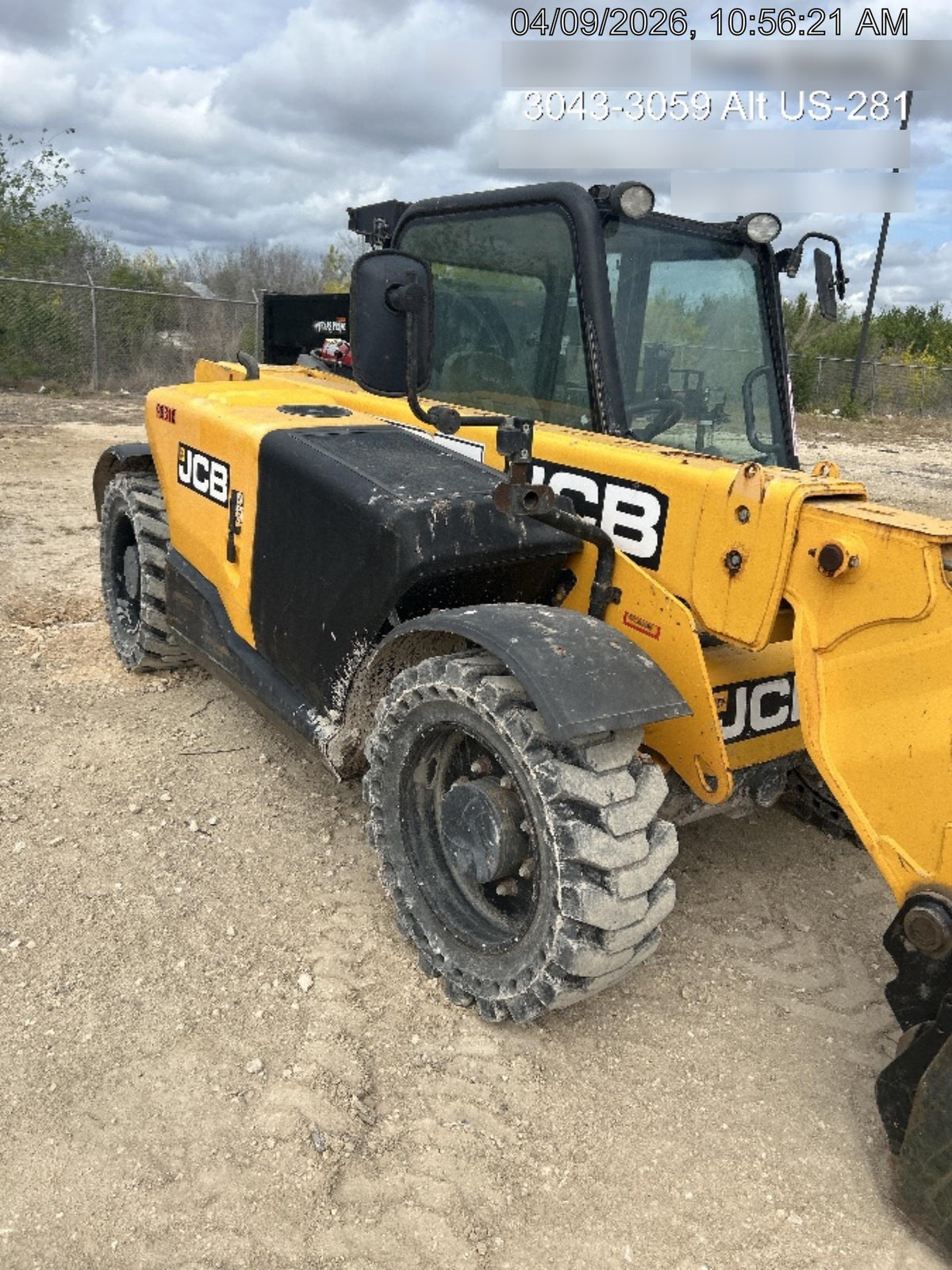 2020 JCB 505-20TC Cab/Heat/Air, Solid Tires, Work Lights, Beacon, Aux Hydraulics, Back up Alarm, ES Decals