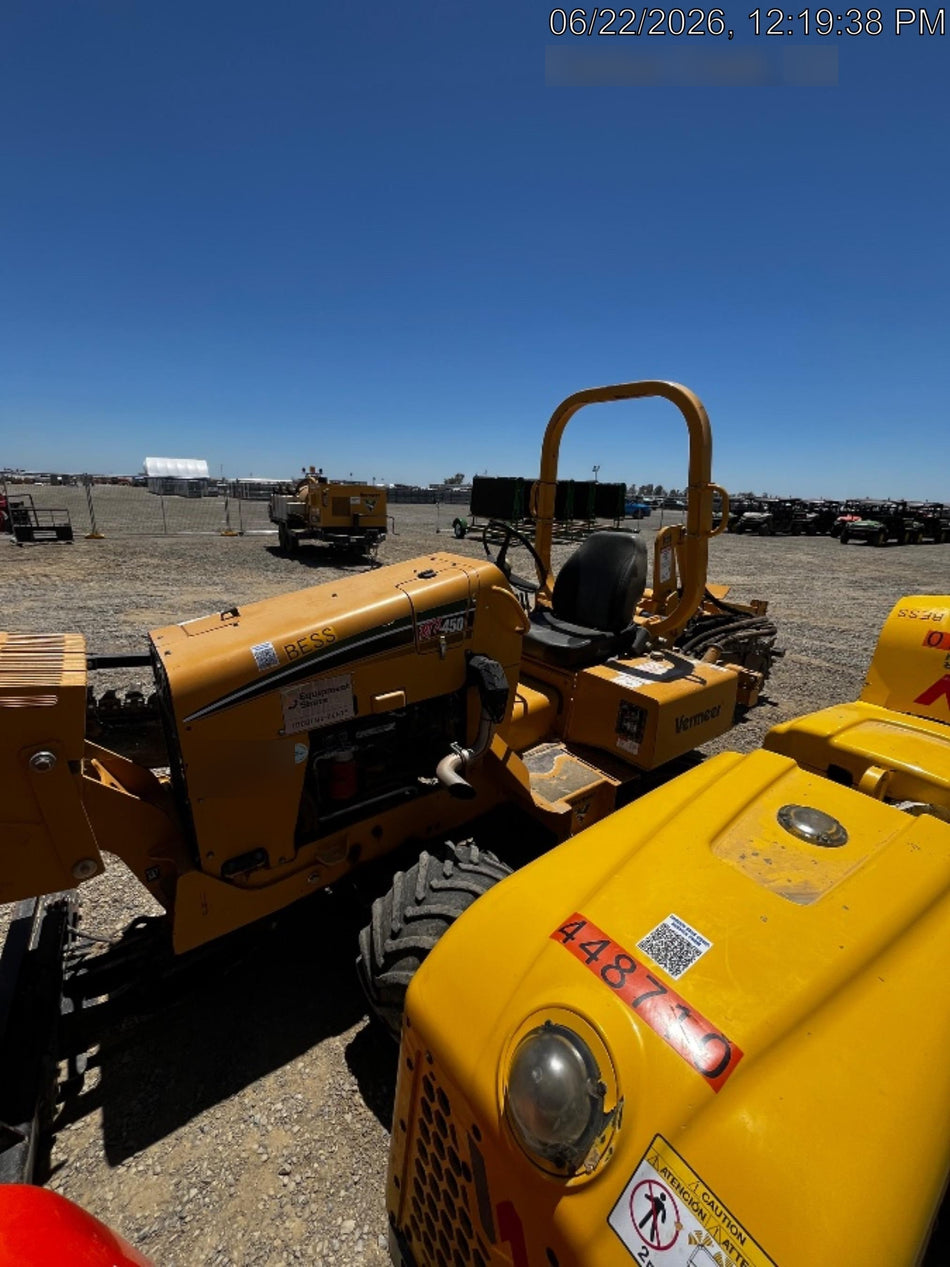 2019 VERMEER RTX450