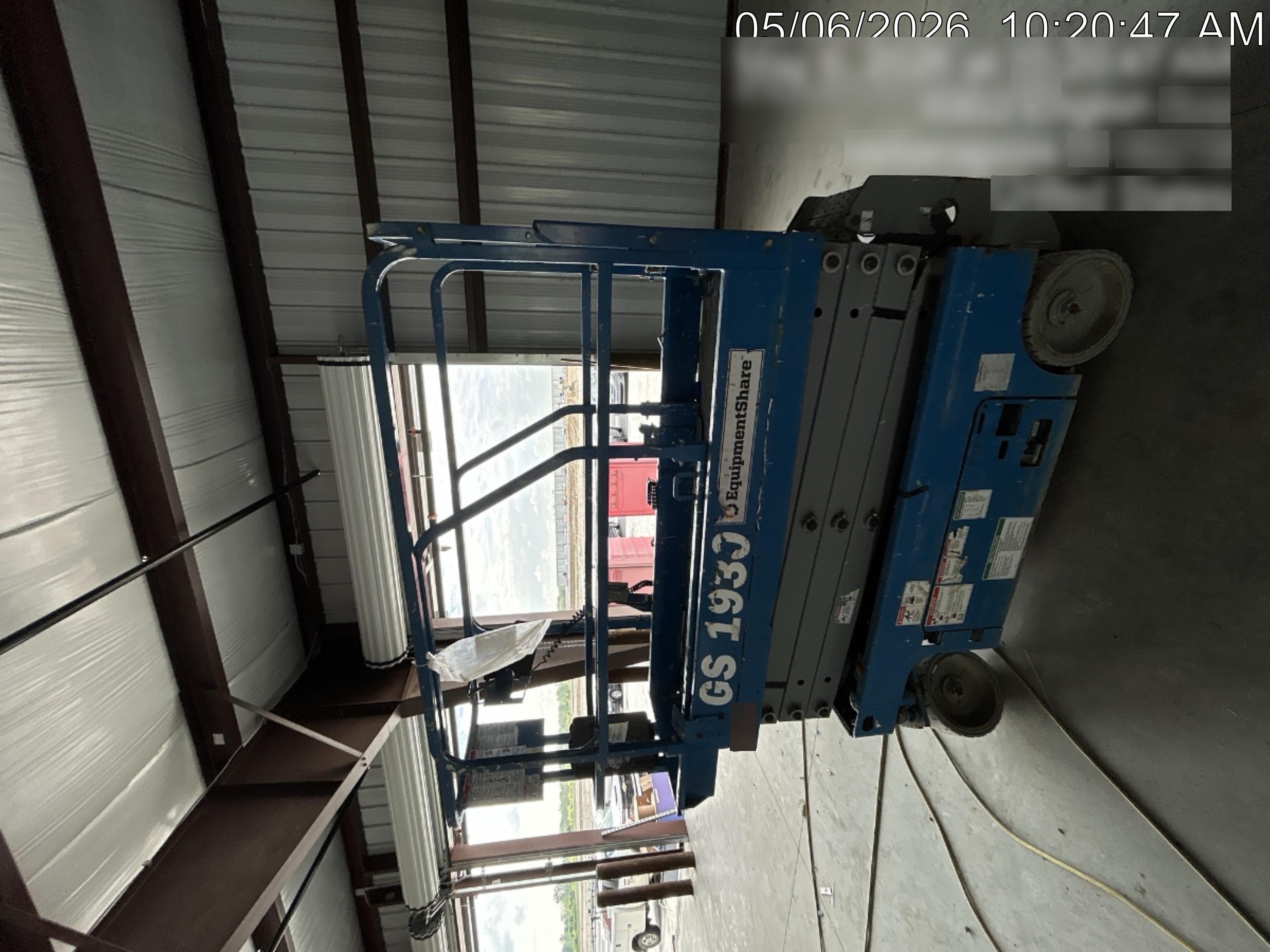 2020 Genie GS-1930 Solid Non Marking Tires, Beacon, Folding rails with half height swing gate