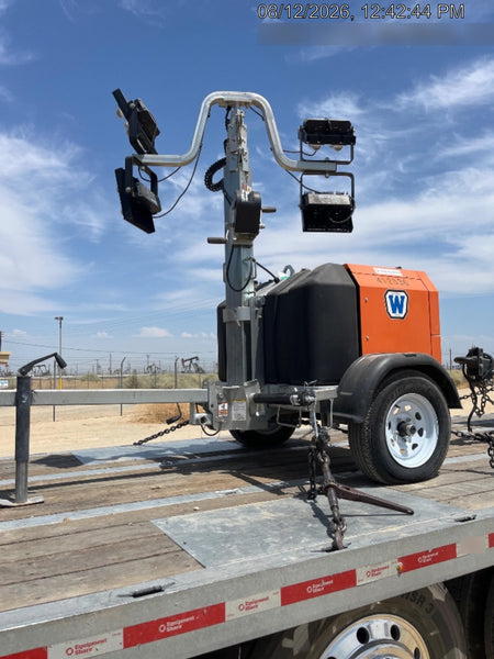 2024 Wanco WLTT-4MM4K Diesel, Deep Sea Controller, Shore Power Plug, Auto Start, (4) 350W LED Floodlights, 4kW Generator, 60 Gal Fuel Tank, 2" Ball, T3