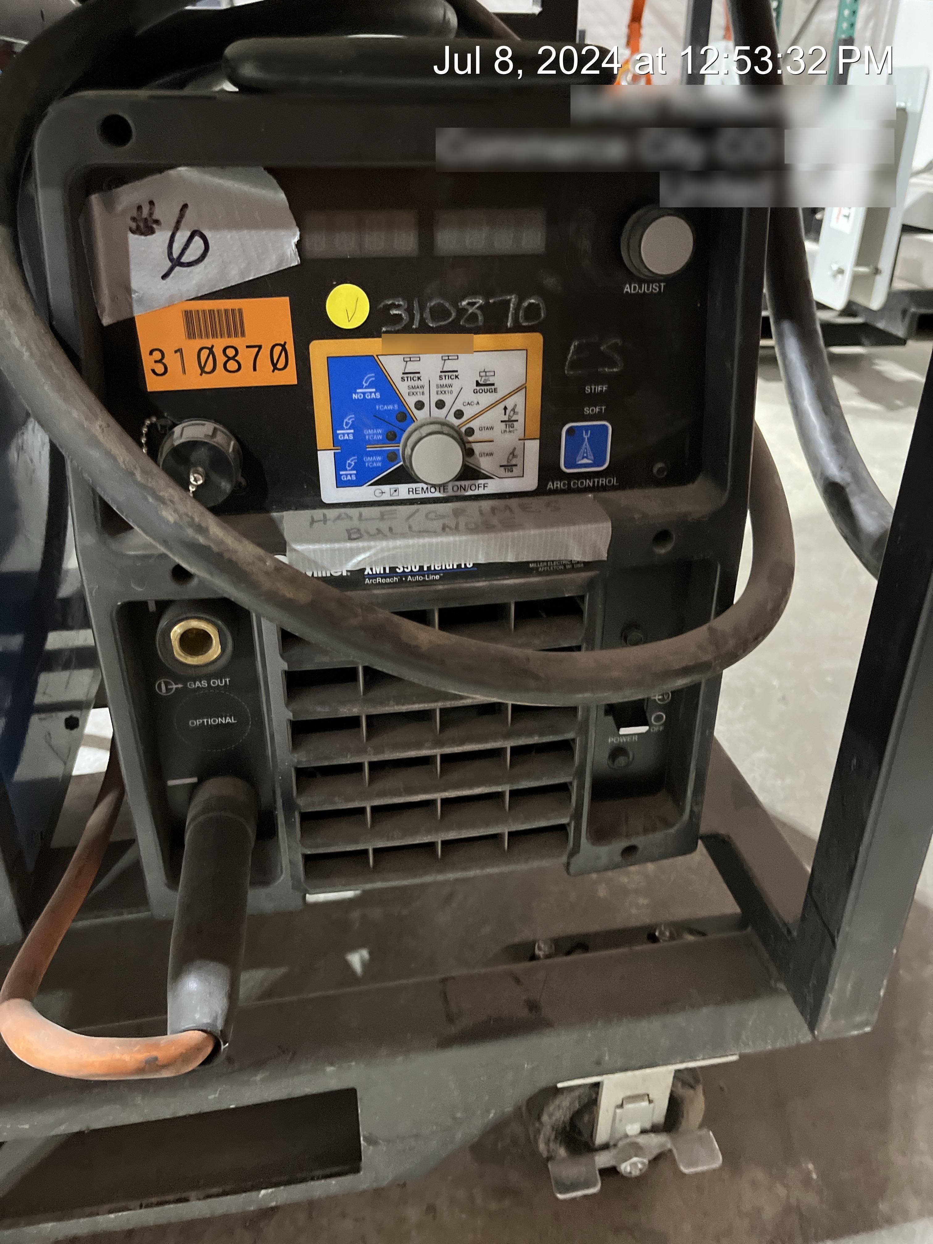 2023 MILLER ELECTRIC XMT 350
