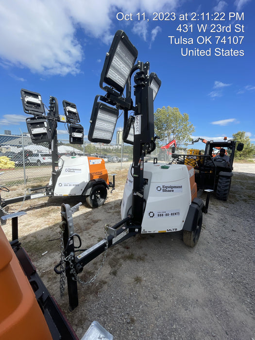 2023 Generac MLT2 Diesel, Flex Switch 120V Input, Powerzone Controller, (4) 320W LED Lights, 4kW Generator, 39.9 Gal Fuel Tank, 2" Ball, T3