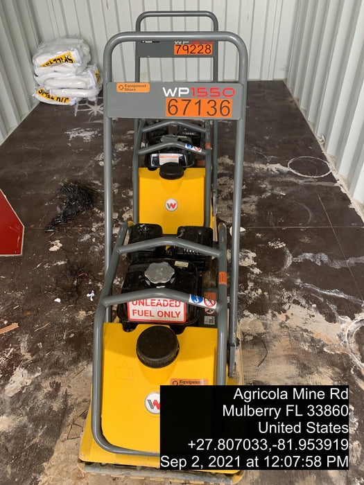 2020 WACKER NEUSON WP1550AW