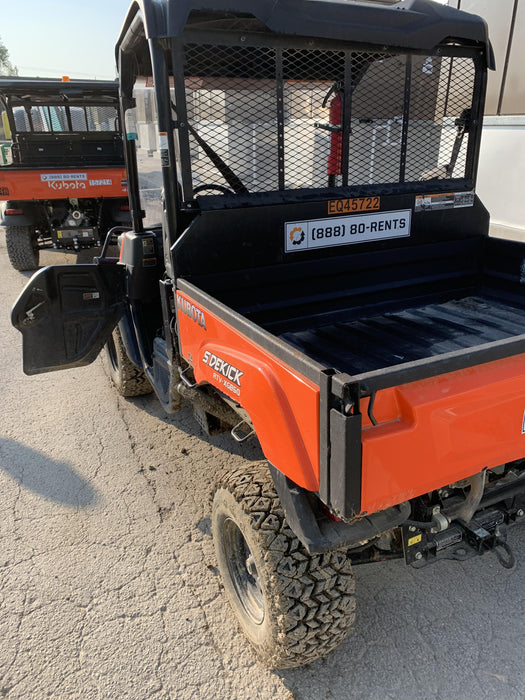 2019 Kubota RTV-XG850WL-H 4wd Utility Cart, Gas, 2 Seat, LED Strobe, Windshield Tempered Glass, Plastic Canopy, Wire Harness Kit, Backup Alarm