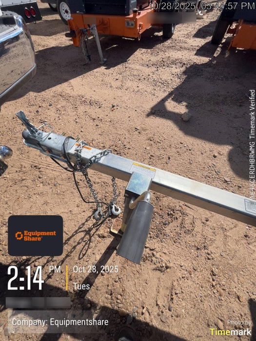 2024 Wanco WLTT-4MM4K Diesel, Deep Sea Controller, Shore Power Plug, Auto Start, (4) 350W LED Floodlights, 4kW Generator, 60 Gal Fuel Tank, 2" Ball, T3